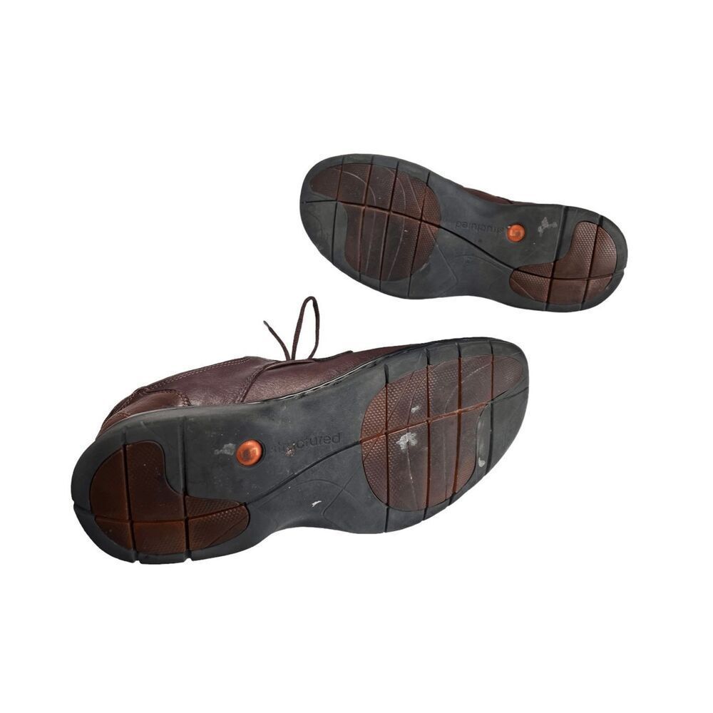 Clarks Unstructured Men'sBrown Leather Lace Up Brand: Clarks... Casual Shoes - Picture 9 of 14